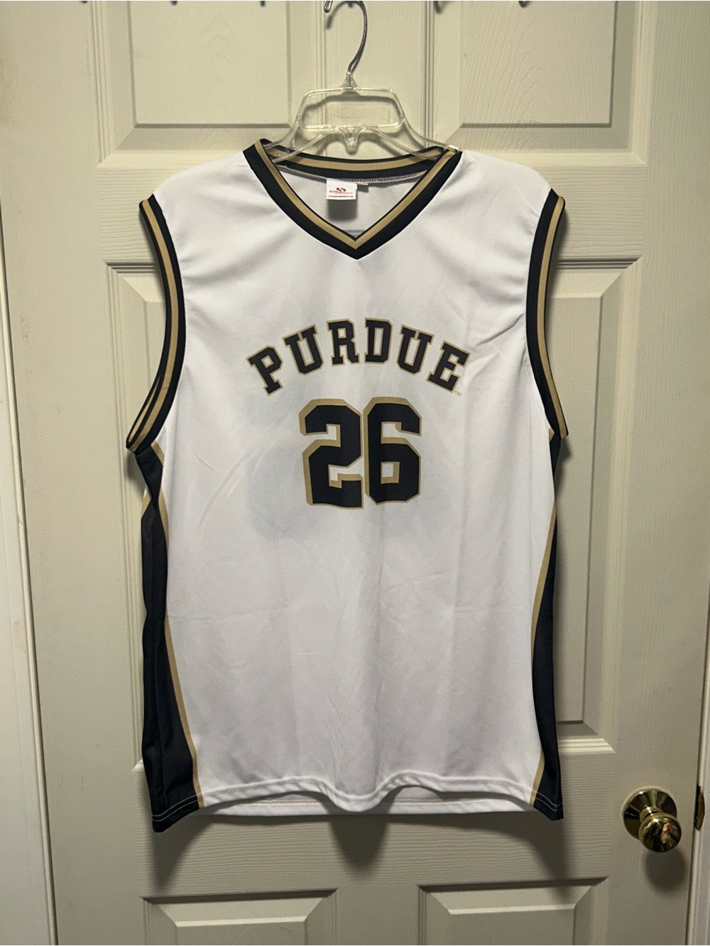 Purdue Boilermakers 2026 SGA Basketball Jersey XL White NCAA Big Ten